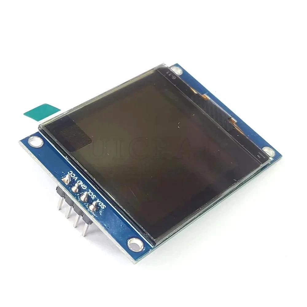 OLED LCD  ȭƮ ÷ ̹ Ĩ, 128x128 Ʈ, SH1107 COG I2C IIC 4 , 3V-5V, 1.5 ġ
